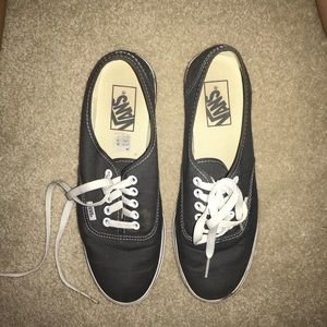 Dark Grey Vans